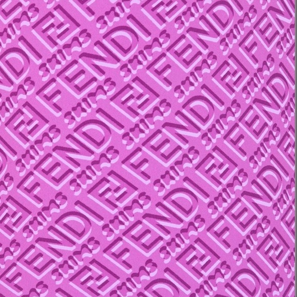 New Fendi x Skims Crew Neck Full Onesie Jumpsuit size Large (Limited Edition) - Picture 4 of 4